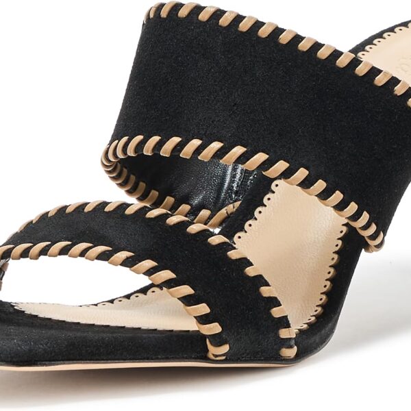 womens  Whipstitch SandalHeeled Sandal